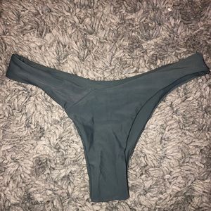 high leg, cheeky bikini bottoms